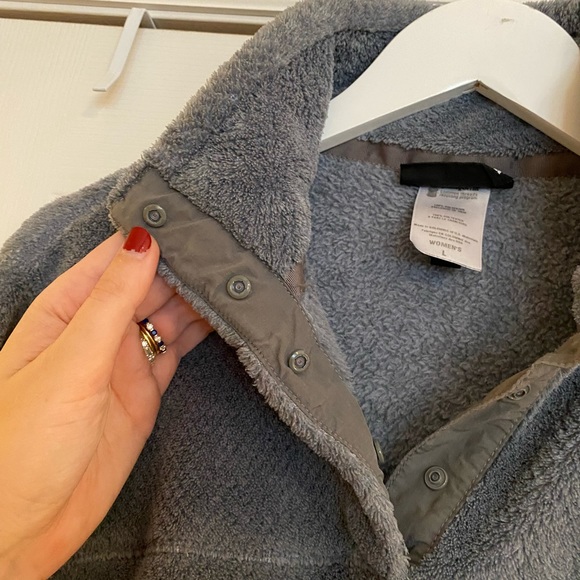 VGUC Patagonia Grey Re-Tool Snap T Pullover Grey Large - Picture 5 of 7